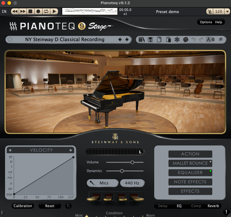 Modartt Licence Pianoteq 9 Stage + 4 Instruments
